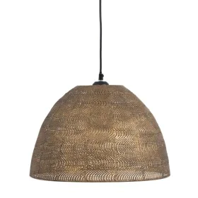 Candeeiro de teto 37 x 37 x 29 cm Dourado Metal de BigBuy Home, Iluminação suspensa - Ref: S8801615, Preço: 59,86 €, Desconto: %