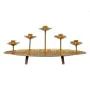 Candleholder 50,5 x 17,5 x 21 cm Golden Metal by BigBuy Home, Candelabras and candle holders - Ref: S8801640, Price: 34,11 €,...