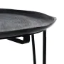 Mesa de apoio Alumínio Ferro 40 x 40 x 51 cm de BigBuy Home, Mesas auxiliares - Ref: S8801697, Preço: 184,62 €, Desconto: %