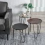 Side table Aluminium Iron 40 x 40 x 51 cm by BigBuy Home, Side Tables - Ref: S8801697, Price: 184,62 €, Discount: %