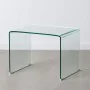 Side table Transparent Tempered Glass 63 x 50 x 48 cm by BigBuy Home, Side Tables - Ref: S8801789, Price: 184,62 €, Discount: %