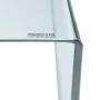 Side table Transparent Tempered Glass 63 x 50 x 48 cm by BigBuy Home, Side Tables - Ref: S8801789, Price: 184,62 €, Discount: %