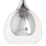 Deckenlampe 16 x 16 x 50 cm Kristall Grau Metall von BigBuy Home, Hänge- & Pendelleuchten - Ref: S8801827, Preis: 38,83 €, Ra...