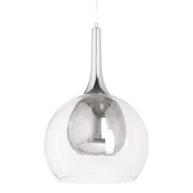 Lámpara de Techo Cristal Gris Metal 30 x 30 x 50 cm de BigBuy Home, Iluminación colgante - Ref: S8801828, Precio: 81,11 €, De...