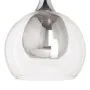 Candeeiro de teto Cristal Cinzento Metal 30 x 30 x 50 cm de BigBuy Home, Iluminação suspensa - Ref: S8801828, Preço: 81,11 €,...