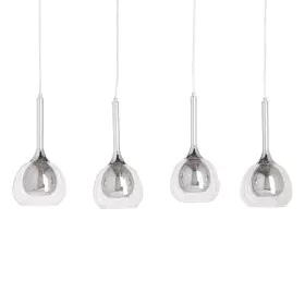 Lámpara de Techo Cristal Gris Metal 90 x 16 x 50 cm de BigBuy Home, Iluminación colgante - Ref: S8801831, Precio: 121,57 €, D...