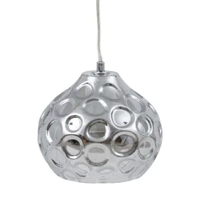 Ceiling Light 18 x 18 x 17,5 cm Crystal Silver Iron Ø 18 cm by BigBuy Home, Pendant Lights - Ref: S8801850, Price: 52,05 €, D...