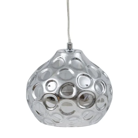 Suspension 18 x 18 x 17,5 cm Verre Argent Fer Ø 18 cm de BigBuy Home, Suspensions - Réf : S8801850, Prix : 52,48 €, Remise : %