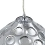 Suspension 18 x 18 x 17,5 cm Verre Argent Fer Ø 18 cm de BigBuy Home, Suspensions - Réf : S8801850, Prix : 52,48 €, Remise : %