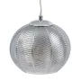 Ceiling Light 20 x 20 x 15,5 cm Crystal Silver Iron Ø 20 cm by BigBuy Home, Pendant Lights - Ref: S8801852, Price: 42,34 €, D...