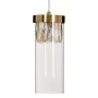 Suspension Verre Doré Métal 11 x 11 x 45 cm de BigBuy Home, Suspensions - Réf : S8801870, Prix : 36,66 €, Remise : %