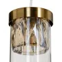 Ceiling Light Crystal Golden Metal 11 x 11 x 45 cm by BigBuy Home, Pendant Lights - Ref: S8801870, Price: 36,66 €, Discount: %