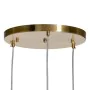 Candeeiro de teto Cristal Dourado Metal 27 cm 31 x 31 x 45 cm de BigBuy Home, Iluminação suspensa - Ref: S8801871, Preço: 121...