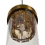 Candeeiro de teto 91 x 11 x 45 cm Cristal Dourado Metal de BigBuy Home, Iluminação suspensa - Ref: S8801872, Preço: 144,23 €,...