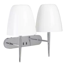 Lampada da Parete 42 x 22 x 33,7 cm Cristallo Metallo Argento di BigBuy Home, Lampadario a braccia - Rif: S8801893, Prezzo: 1...