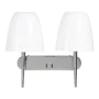 Lampada da Parete 42 x 22 x 33,7 cm Cristallo Metallo Argento di BigBuy Home, Lampadario a braccia - Rif: S8801893, Prezzo: 1...