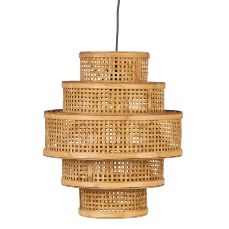 Candeeiro de teto Natural Bambu 41 x 41 x 48 cm de BigBuy Home, Iluminação suspensa - Ref: S8801895, Preço: 105,79 €, Descont...