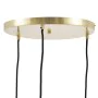 Ceiling Light 15 x 15 x 120 cm Crystal Golden Iron Ø 15 cm by BigBuy Home, Pendant Lights - Ref: S8801896, Price: 155,78 €, D...