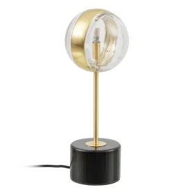 Tischlampe Gold Kristall Marmor Eisen Hierro/Cristal 28 W 220 V 240 V 220 -240 V 15 x 15 x 40 cm von BigBuy Home, Tisch- & Na...