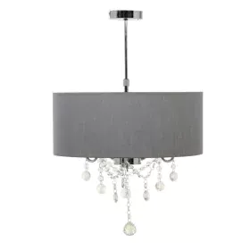 Candeeiro de teto 44 x 44 x 65 cm Cinzento Metal Ø 44 cm de BigBuy Home, Iluminação suspensa - Ref: S8801908, Preço: 93,94 €,...