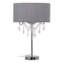 Desk lamp Grey Acrylic Linen Metal Iron 40 W 220 V 240 V 220 -240 V 36 x 36 x 60 cm by BigBuy Home, Bedside and Table Lamps -...