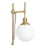 Luminária de chão 24 x 17 x 160 cm Cristal Dourado Metal de BigBuy Home, Candeeiros de pé - Ref: S8801918, Preço: 110,52 €, D...