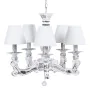 Suspension 58 x 58 x 104 cm Noir Métal Blanc Vintage Ø 15 cm de BigBuy Home, Suspensions - Réf : S8801929, Prix : 155,78 €, R...