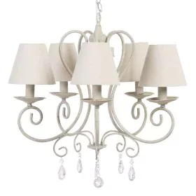 Lampadario 58 x 56 x 108 cm Metallo Taupé Ø 15 cm Classico di BigBuy Home, Lampade a sospensione - Rif: S8801931, Prezzo: 171...