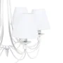 Deckenlampe 53 x 53 x 112 cm Metall Weiß Ø 15 cm Klassich von BigBuy Home, Hänge- & Pendelleuchten - Ref: S8801932, Preis: 13...