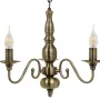 Ceiling Light 38 x 38 x 80,5 cm Golden Metal by BigBuy Home, Pendant Lights - Ref: S8801941, Price: 100,82 €, Discount: %