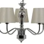 Lampadario Ø 14 cm 51 x 51 x 85 cm Metallo Argento di BigBuy Home, Lampade a sospensione - Rif: S8801942, Prezzo: 110,52 €, S...