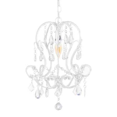 Ceiling Light 29,5 x 28 x 85 cm Metal White Classic by BigBuy Home, Pendant Lights - Ref: S8801966, Price: 50,88 €, Discount: %