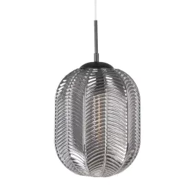 Candeeiro de teto 26 x 26 x 120 cm Cristal Cinzento de BigBuy Home, Iluminação suspensa - Ref: S8801970, Preço: 74,12 €, Desc...