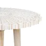 Table d'appoint 45 x 45 x 53 cm Blanc Bois de manguier de BigBuy Home, Tables de service - Réf : S8802036, Prix : 80,20 €, Re...