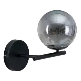 Wall Lamp 27,5 x 20 x 20 cm Crystal Black Metal by BigBuy Home, Multi-armed Lights - Ref: S8802319, Price: 25,31 €, Discount: %