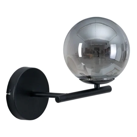 Wall Lamp 27,5 x 20 x 20 cm Crystal Black Metal by BigBuy Home, Multi-armed Lights - Ref: S8802319, Price: 26,37 €, Discount: %