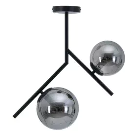 Suspension 50 x 15 x 54 cm Verre Noir Métal de BigBuy Home, Suspensions - Réf : S8802320, Prix : 60,61 €, Remise : %