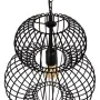 Ceiling Light 34 x 34 x 51 cm Black Iron Ø 34 cm by BigBuy Home, Pendant Lights - Ref: S8802359, Price: 88,78 €, Discount: %