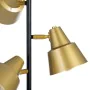 Lampadaire 30 x 30 x 155 cm Noir Doré Métal de BigBuy Home, Lampadaires - Réf : S8802373, Prix : 110,45 €, Remise : %