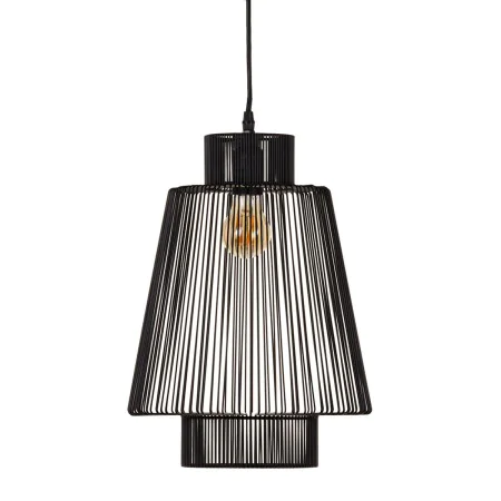 Candeeiro de teto 29 x 29 x 39,5 cm Preto Ferro Ø 29 cm de BigBuy Home, Iluminação suspensa - Ref: S8802387, Preço: 25,69 €, ...