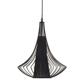 Lampadario Nero 30 x 30 x 45 cm Ferro Ø 30 cm di BigBuy Home, Lampade a sospensione - Rif: S8802389, Prezzo: 59,86 €, Sconto: %