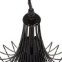 Candeeiro de teto Preto 30 x 30 x 45 cm Ferro Ø 30 cm de BigBuy Home, Iluminação suspensa - Ref: S8802389, Preço: 59,86 €, De...