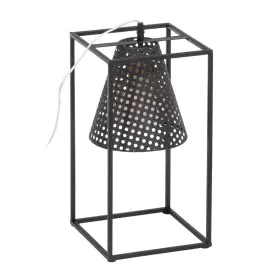 Lampada da tavolo Nero Dorato Metallo Ferro 60 W 220 V 240 V 220 -240 V 20 x 20 x 42 cm di BigBuy Home, Lampade da tavolo e a...