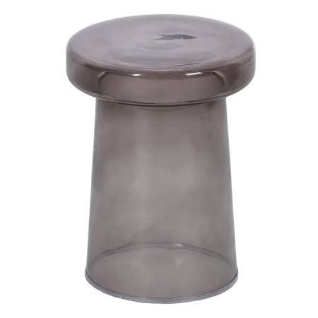 Table d'appoint Verre Gris 30 x 30 x 40 cm de BigBuy Home, Tables de service - Réf : S8802519, Prix : 111,50 €, Remise : %