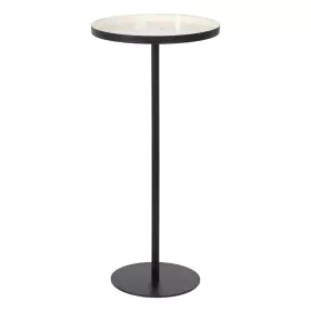 Side table 40 x 40 x 85 cm Black Cream Iron by BigBuy Home, Side Tables - Ref: S8802537, Price: 59,65 €, Discount: %