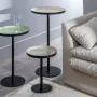 Table d'appoint 40 x 40 x 85 cm Noir Crème Fer de BigBuy Home, Tables de service - Réf : S8802537, Prix : 59,65 €, Remise : %