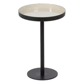 Mesa de apoio Preto Taupe Ferro 30 x 30 x 44 cm de BigBuy Home, Mesas auxiliares - Ref: S8802539, Preço: 38,14 €, Desconto: %