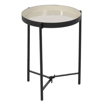 Mesa auxiliar 30 x 30 x 40,5 cm Negro Taupé Hierro de BigBuy Home, Mesas auxiliares - Ref: S8802540, Precio: 31,36 €, Descuen...