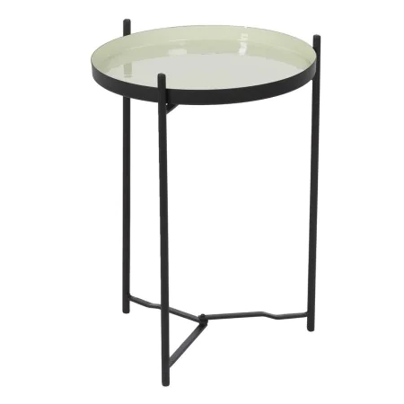 Mesa auxiliar 35,5 x 35,5 x 50,5 cm Negro Verde Hierro de BigBuy Home, Mesas auxiliares - Ref: S8802541, Precio: 39,34 €, Des...