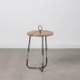 Side table 40,5 x 40,5 x 66 cm Natural Black Wood Iron by BigBuy Home, Side Tables - Ref: S8802543, Price: 35,80 €, Discount: %